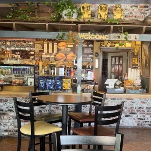 Cafe inside