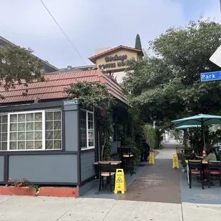 Front of building