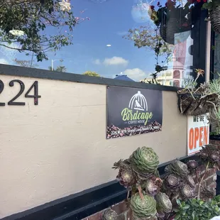 Entrance of Birdcage Coffeehouse