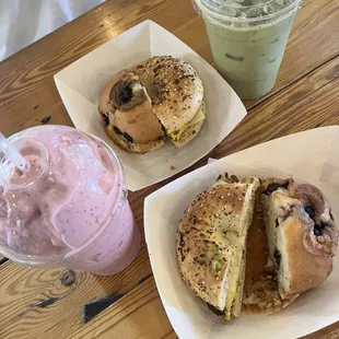 Bagel Sandwiches