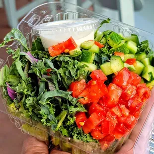 Side Salad with buttermilk ranch