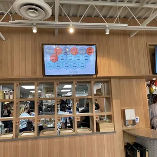 Pick up area