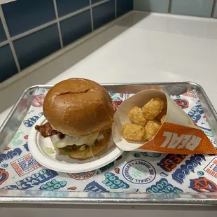 Deluxe and Tater Tots