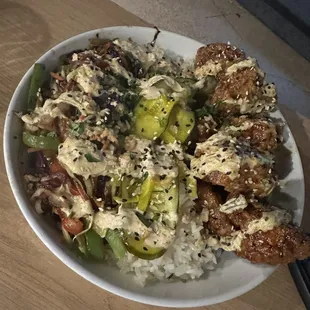 Crispy Chicken Bowl