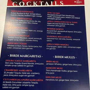 Cocktails