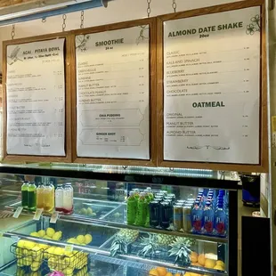 Menu.