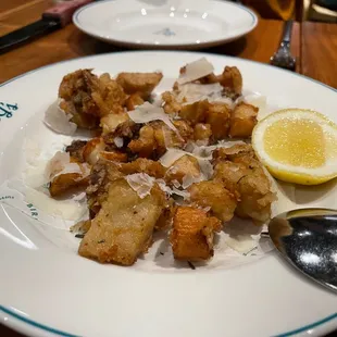 King Trumpet Mushroom Fritti