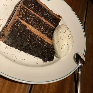 Malted Chocolate Layer Cake