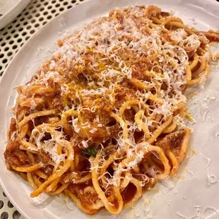 Spaghetti amtriciana