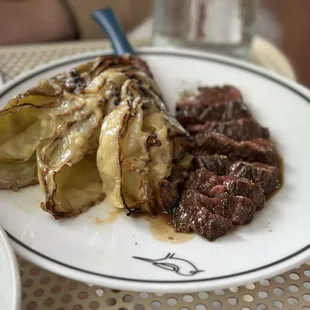 Steak and Cabbage