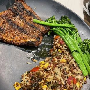 a plate of food