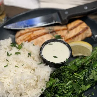 a plate of food