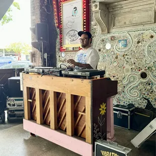 Wax N Whiskey Jax host/DJ Papi Disco