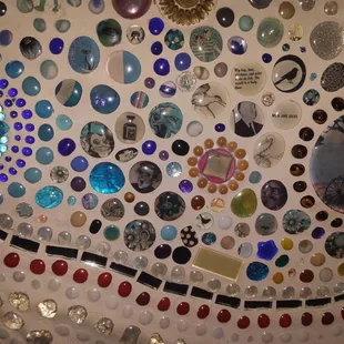 Could spend days discovering this wall