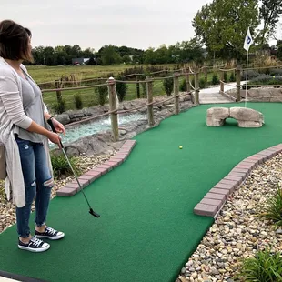 Mini Golfing