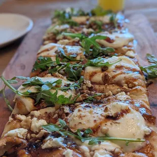 Fig jam flatbread