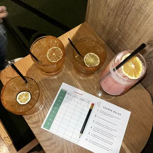 Pink- tee'd up Orange- kissing in Fresno