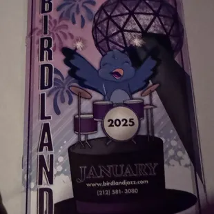 Birdland 2025 Calendar