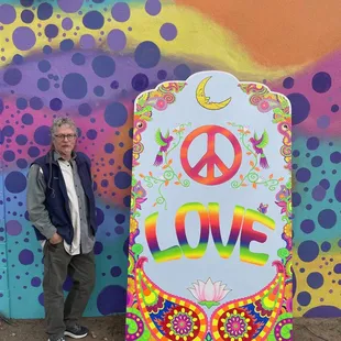 Peace Love Mural