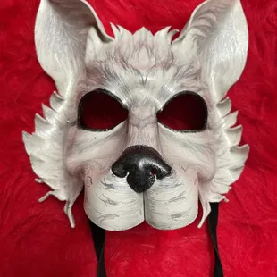 Handmade Leather Fox Nask