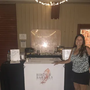 Start of wine tasting