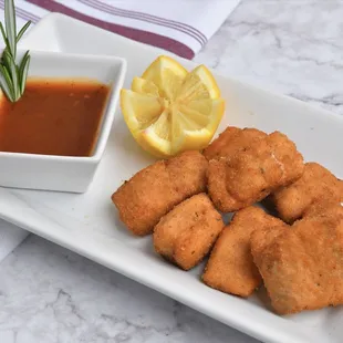 CRISPY Salmon Bites!