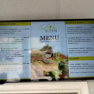 The Menu.
