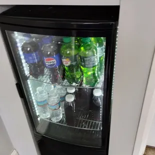Beverage display.
