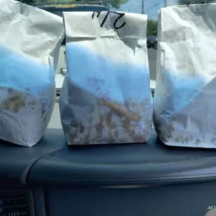 Greasy Bags = Good Eating.