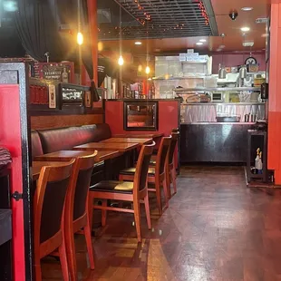 Dining and kitchen