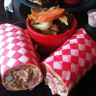 Mexican Shrimp Wrap