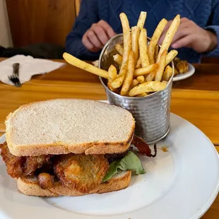Fried Green Tomato Sandwich