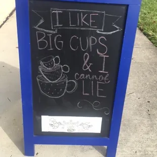 Ha...Love this sign!
