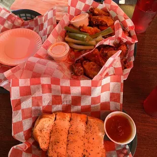 a plate of food on a table