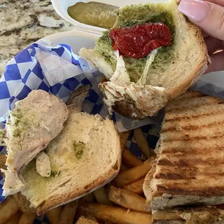 Pesto Chicken Panini