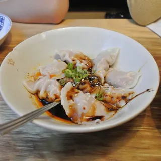 Pork Dumplings in Chili Oil