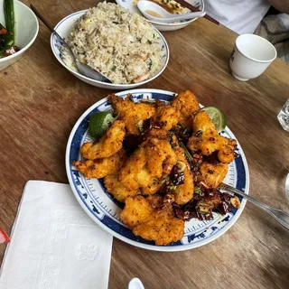 Fried Rice Shredded Duck
