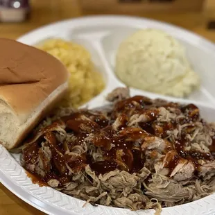 Brisket and Pulled Pork