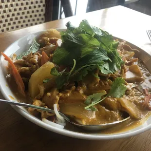 Chicken Curry Noodles