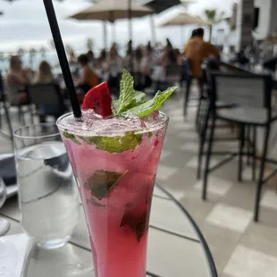 Amazing cocktail the bartender made for me with mezcal