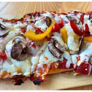pizza, food