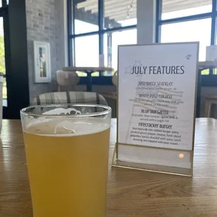 Nothing like a Summer Shandy on a hot, summer day.