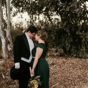 A pretty wooded area for pictures.