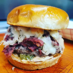 reuben burger special