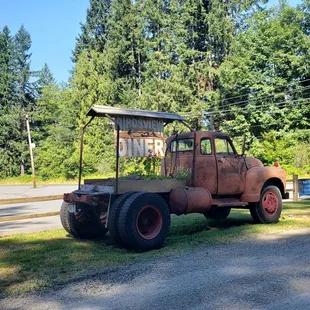 When you see the old truck you know you&apos;re there.