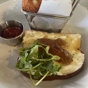 Whipped Goat Cheese Toast