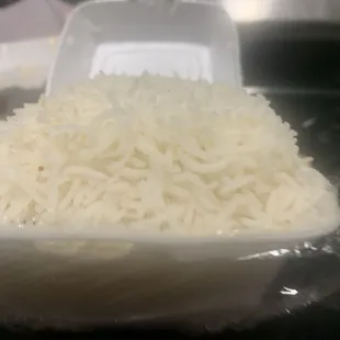 Rice for saag paneer