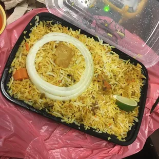 Hyderabadi Vegetable Dum Biryani