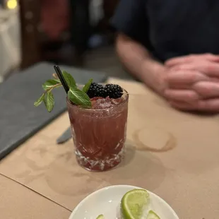 BLACKBERRY MINT BEE'S KNEES