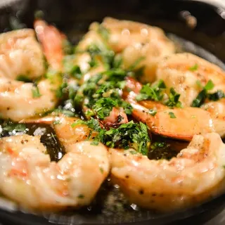 Olive Oil Poached Shrimp
